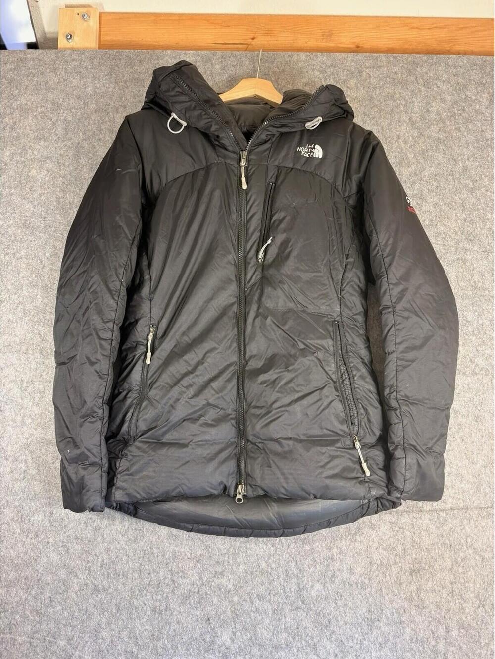North Face Summit Series Primaloft Hooded Puffer Black Jacket Women’s Small